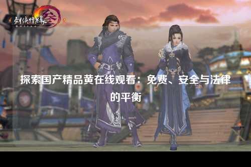 探索国产精品黄在线观看：免费、安全与法律的平衡
