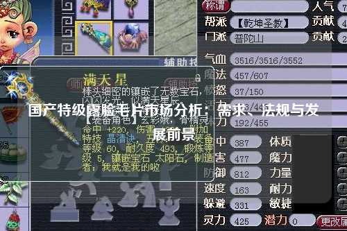 国产特级露脸毛片市场分析：需求、法规与发展前景